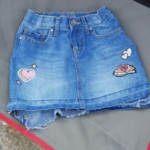 Girls jean skirt